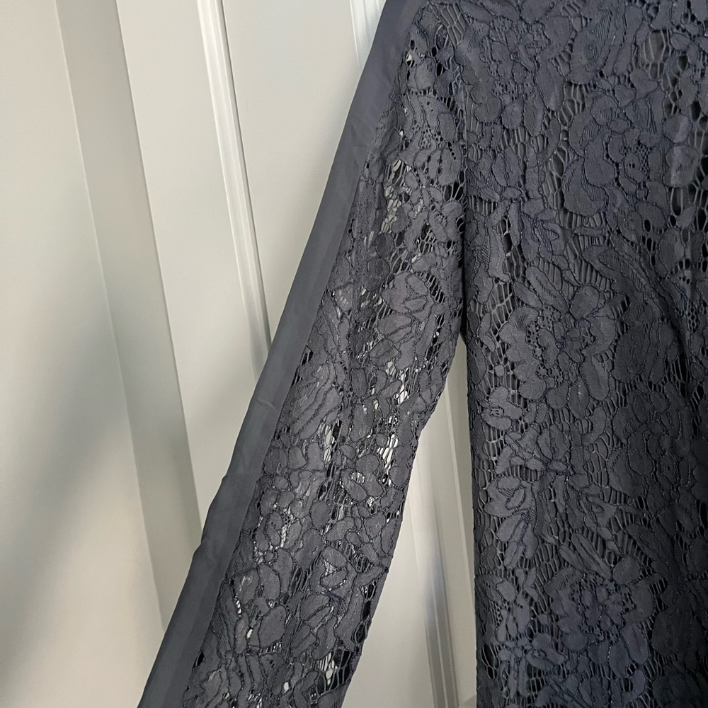 Madewell‎ gray lace dress - Picture 2 of 4